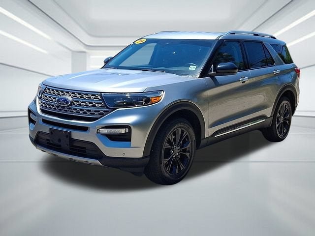 2024 Ford Explorer — rear three-quarter view