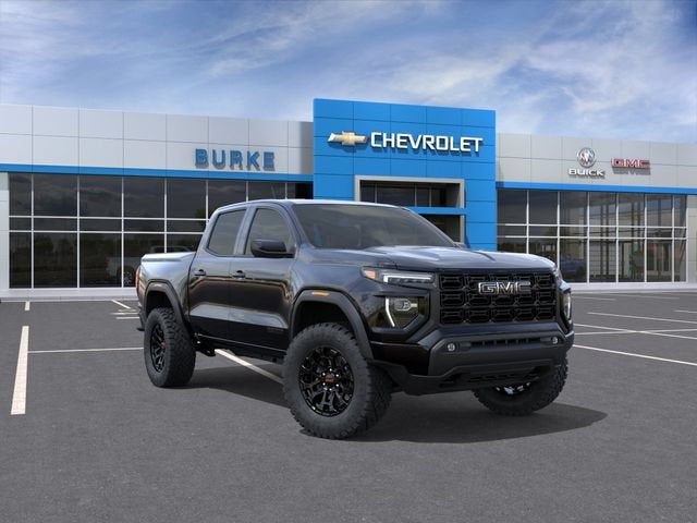2026 GMC Canyon Elevation in Onyx Black — front three-quarter view