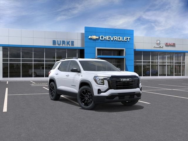 2027 GMC Terrain FWD Elevation in Summit White — front three-quarter view