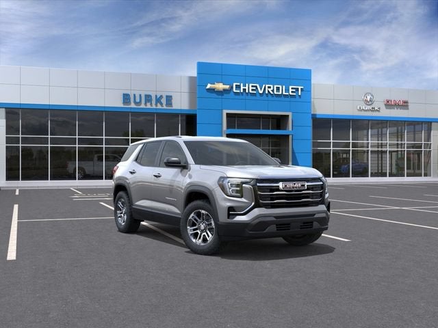 2027 GMC Terrain FWD Elevation in Sterling Metallic — front three-quarter view