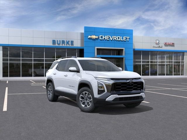 2026 Chevrolet Equinox ACTIV in Polar White Tricoat — front three-quarter view