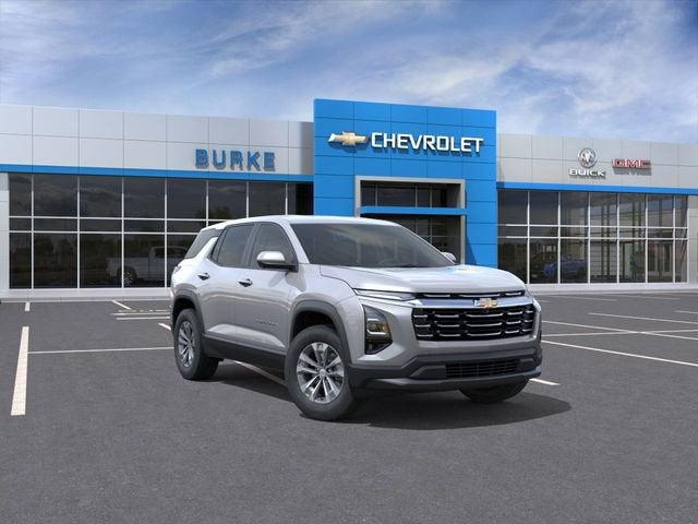 2026 Chevrolet Equinox LT in Sterling Gray Metallic — front three-quarter view