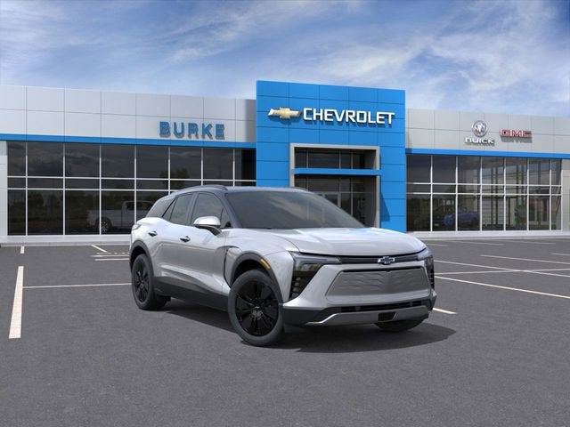 2026 Chevrolet Blazer EV LT in Sterling Gray Metallic — front three-quarter view