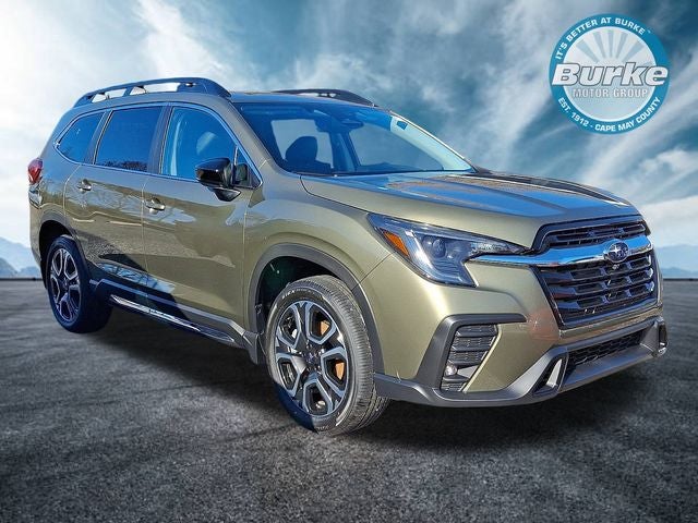 2026 Subaru ASCENT Limited 7-Passenger in Autumn Green Metallic — front three-quarter view