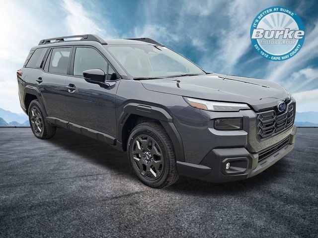 2026 Subaru OUTBACK Premium in Magnetite Gray Metallic — front three-quarter view