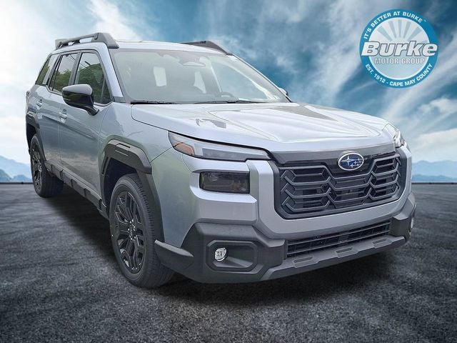 2026 Subaru OUTBACK Limited XT in Ice Silver Metallic — front three-quarter view