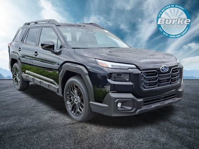 2026 Subaru OUTBACK Limited XT in Crystal Black Silica — front three-quarter view