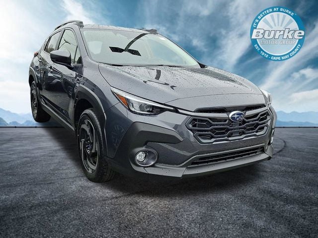2026 Subaru CROSSTREK Limited Hybrid in Magnetite Gray Pearl — front three-quarter view