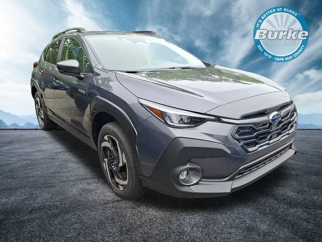 2026 Subaru CROSSTREK Limited Hybrid in Magnetite Gray Pearl — front three-quarter view