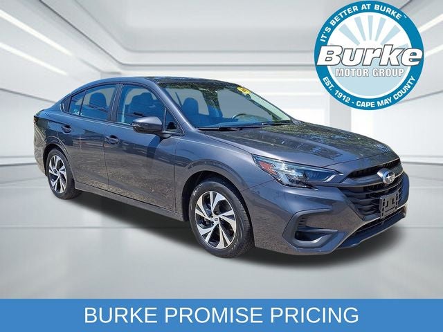 2024 Subaru Legacy Premium in Magnetite Gray Metallic — front three-quarter view